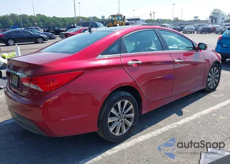 2014 Hyundai Sonata Limited from USA, damaged, VIN 5NPEC4AC5EH827094